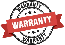 Badge1 Warranty badge.
